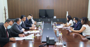 Bilateral meeting of the Chairman of the Board of SSB RT "Amonatbonk" with the official delegation of the Swiss Cooperation Office in the Republic of Tajikistan
