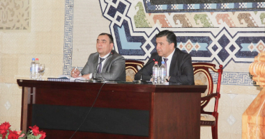 Working meeting of the Chairman of the Board of the State Savings Bank of the Republic of Tajikistan "Amonatbonk" with employees of branches and banking service centers of the SSB of the RT"Amonatbonk" of the Badakhshan Autonomous Mountainous Region 